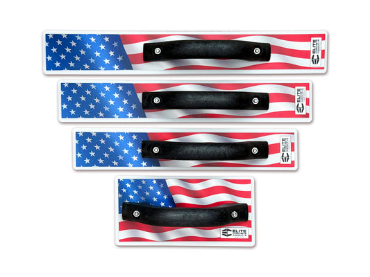 Hand Floats USA Flag