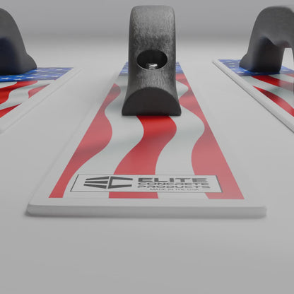 Hand Floats USA Flag